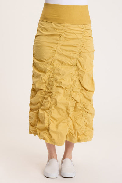 Gold shop peasant skirt