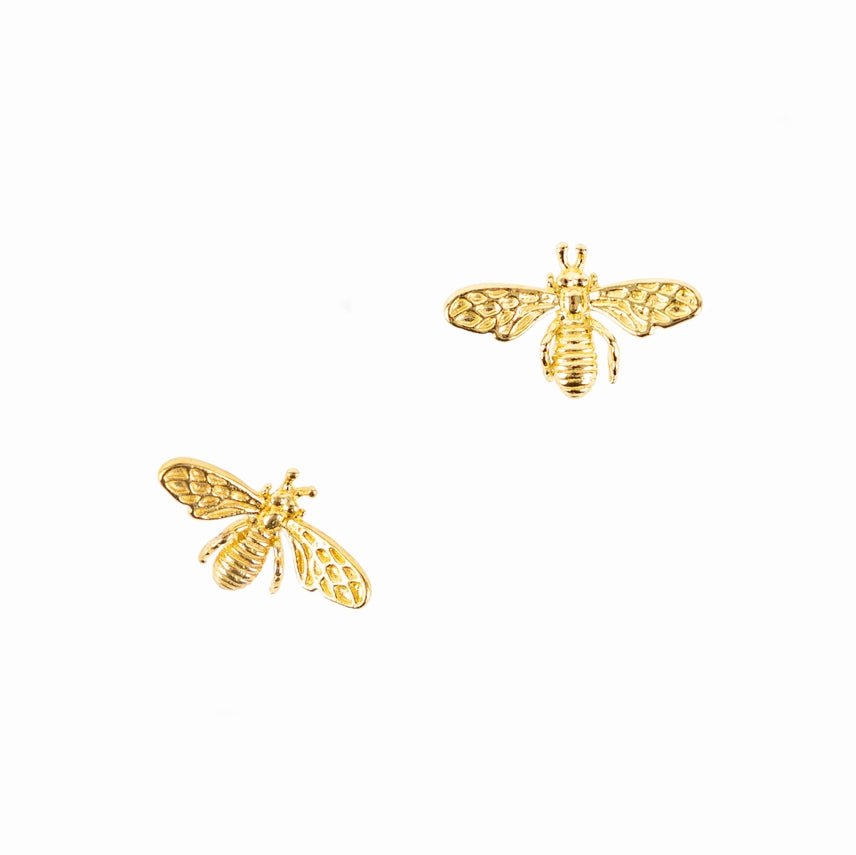 Bee Post Earrings – Team Blonde