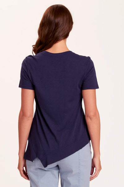 Lettie Tee in Navy