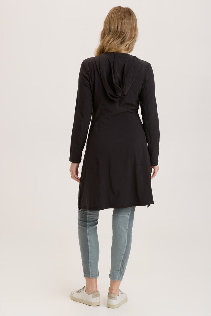 Active Rufino Jacket Dress in Black