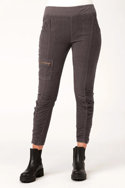 Cord Malanda Pant in Charcoal