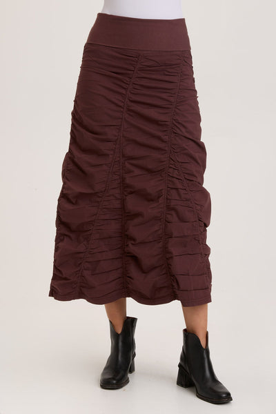 Gored Peasant Skirt in Sasparilla