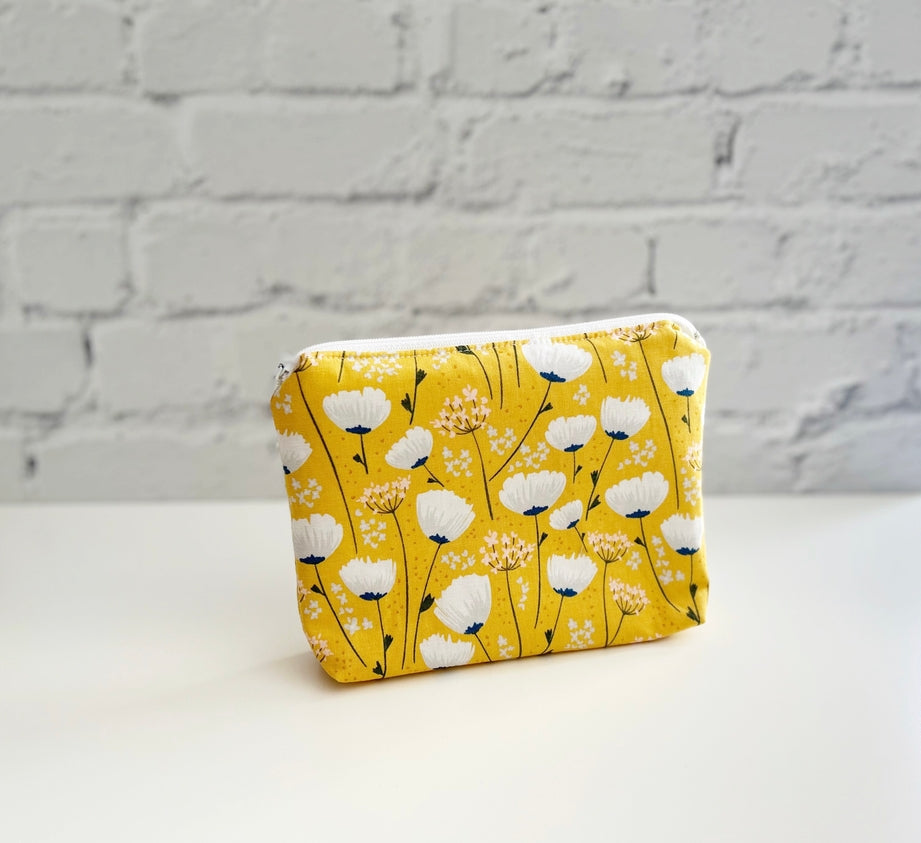 Cosmetic bag - cloth (various colors)