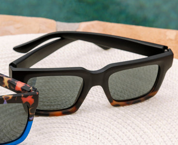 Dax Polarized Sunglasses - Black/Tortoise