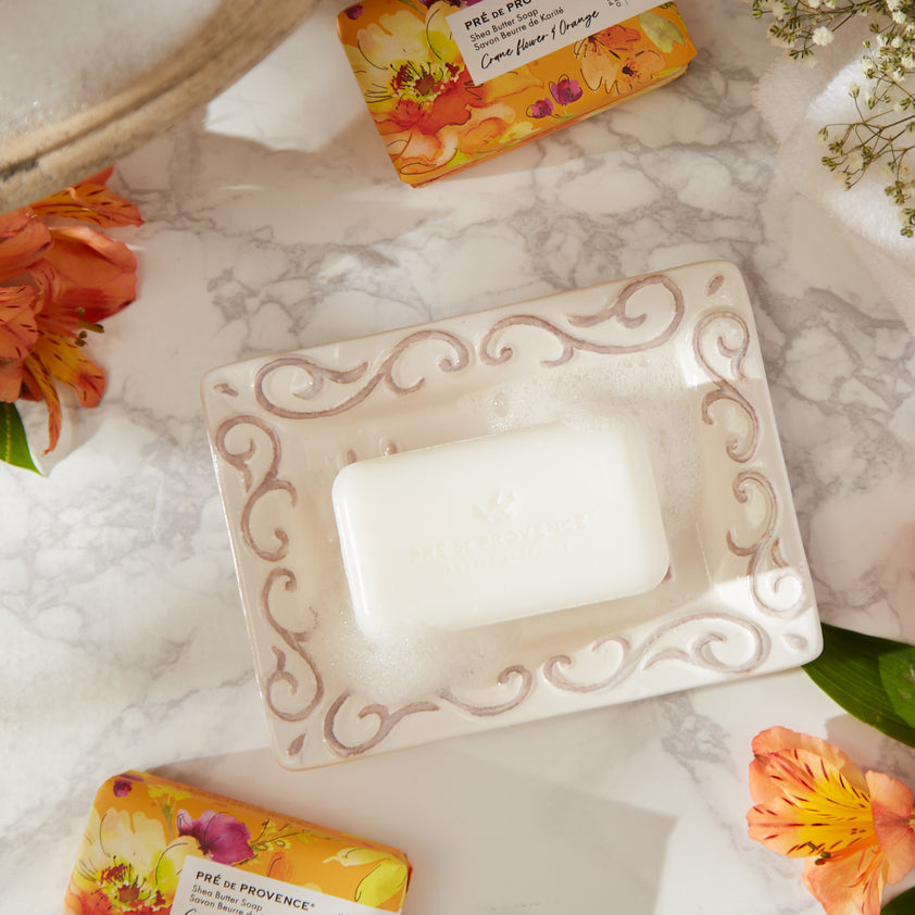 Crane Flower & Orange Shea Butter Soap