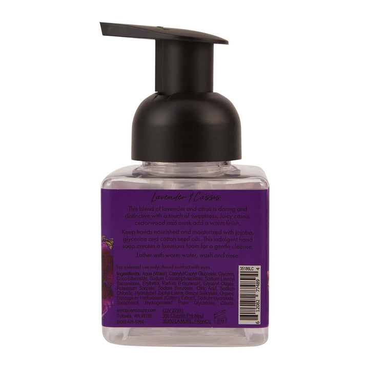 Lavender & Cassis Foaming Hand Soap