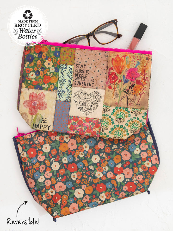 Recycled zipper pouch new arrivals