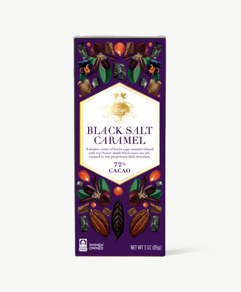 Black Salt Caramel Vosges Bar