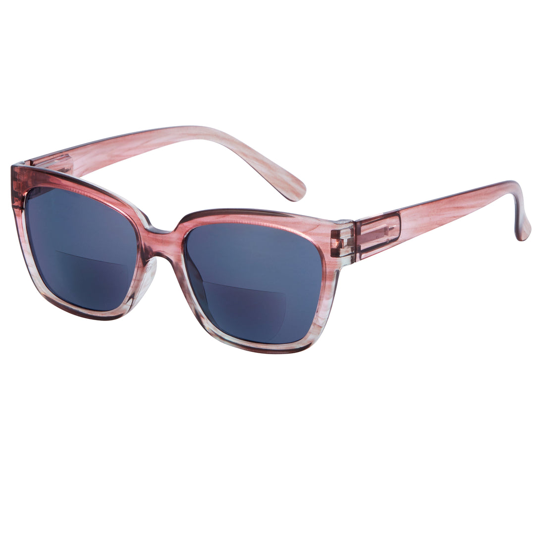 Sun Bifocal Readers Georgia-Mauve Pink