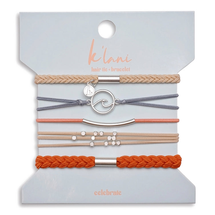 Celebrate Hair Tie Bracelet