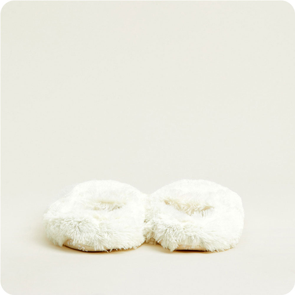 Slippers in Cream Lavender Scented