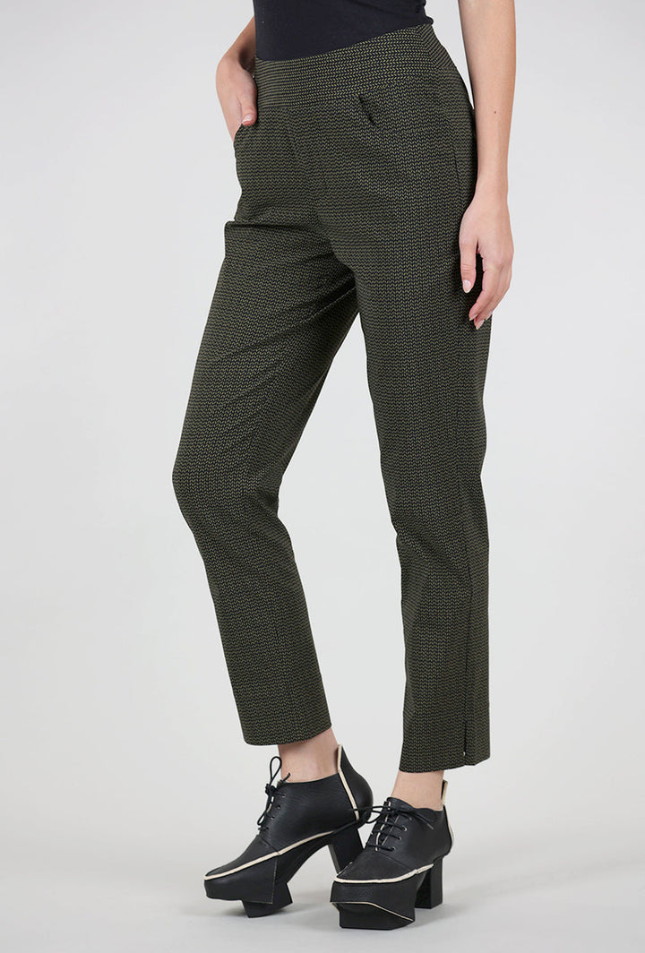 Power Stretch Ankle Pant in Olive