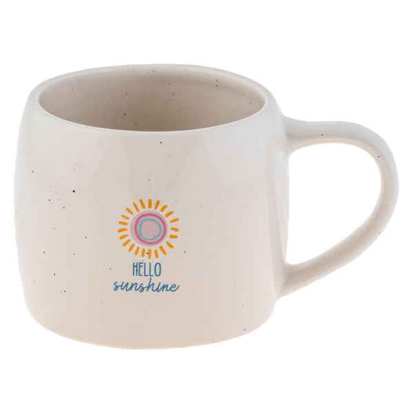 Stoneware mug - "hello sunshine"