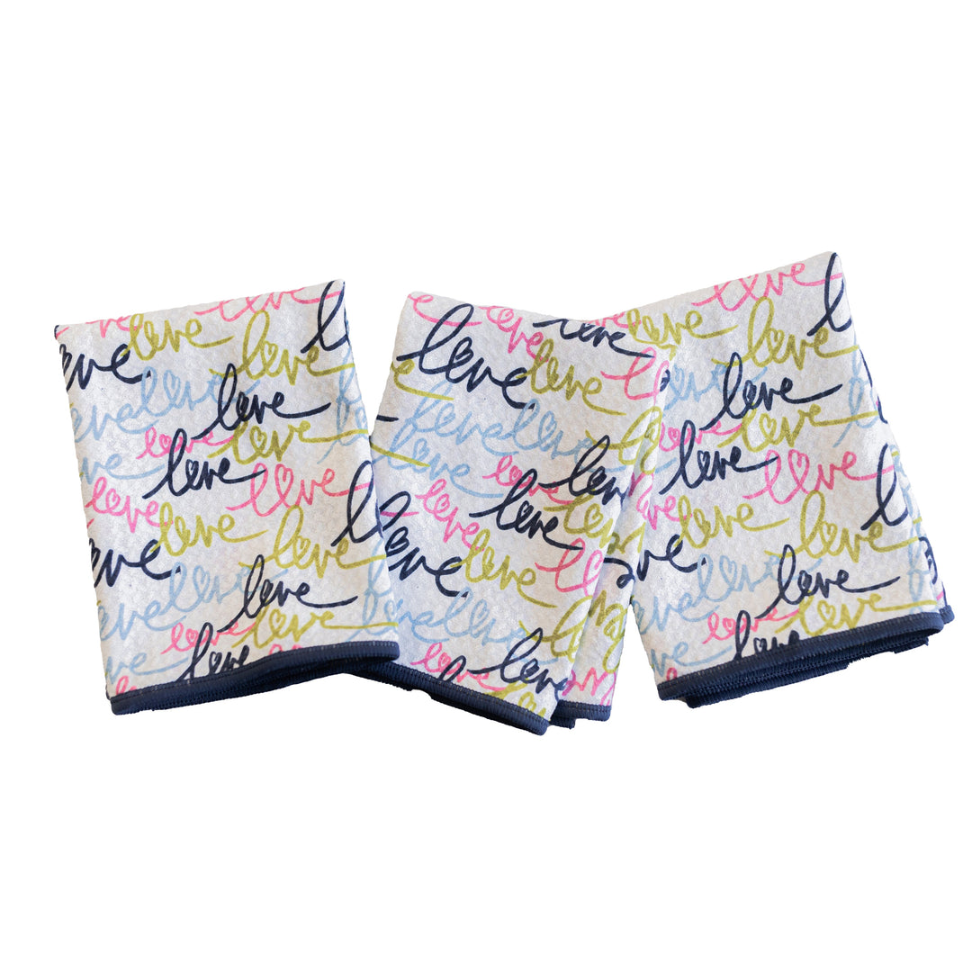 Mighty Minis Towel Set - Love