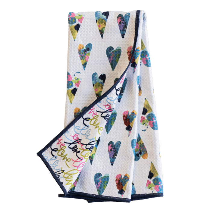 Anywhere Towel Reversible - Love