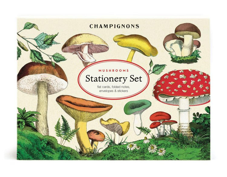 Mushrooms Stationery Set