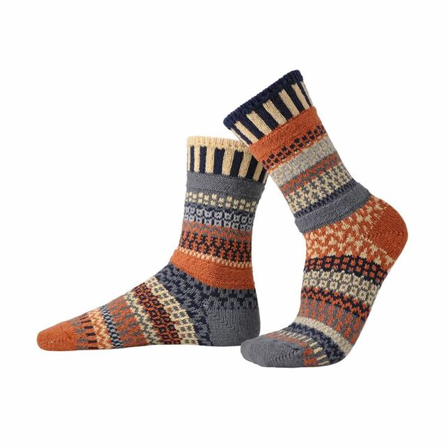 Crew Socks in Nutmeg: Size Medium