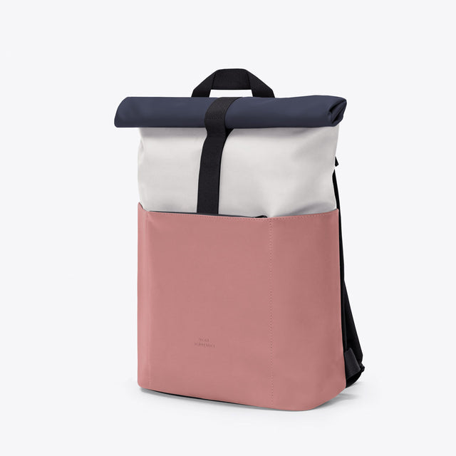 Hajo Mini Lotus Infinity Backpack in Grey and Dark Rose