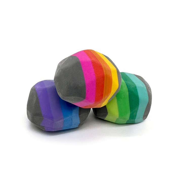 Box of Rocks Erasers