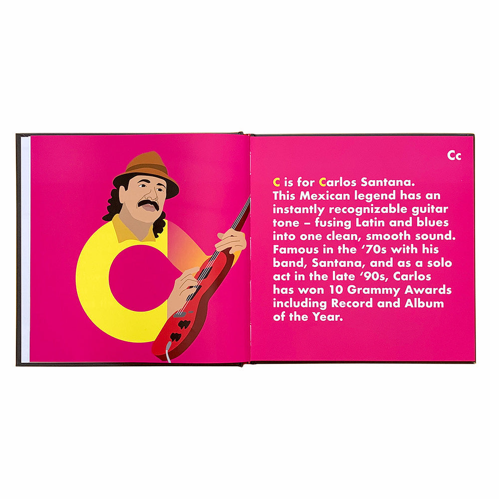 Guitar Legends Alphabet Book