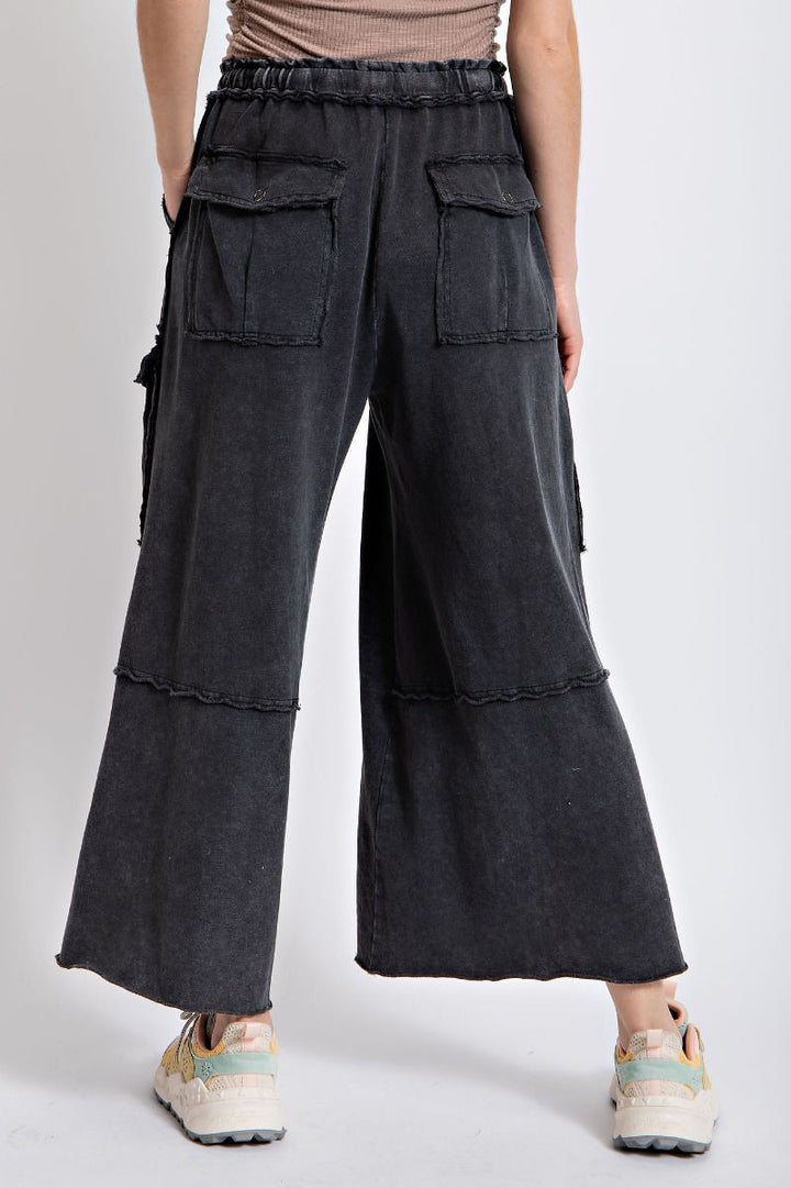 Feelin' Good Utility Pants in Black