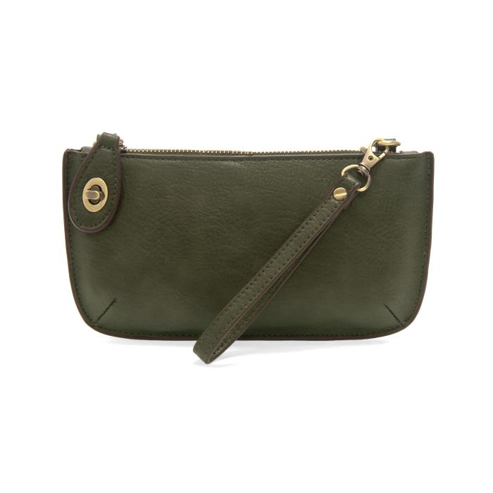 Crossbody Wristlet Clutch - Vegan Leather