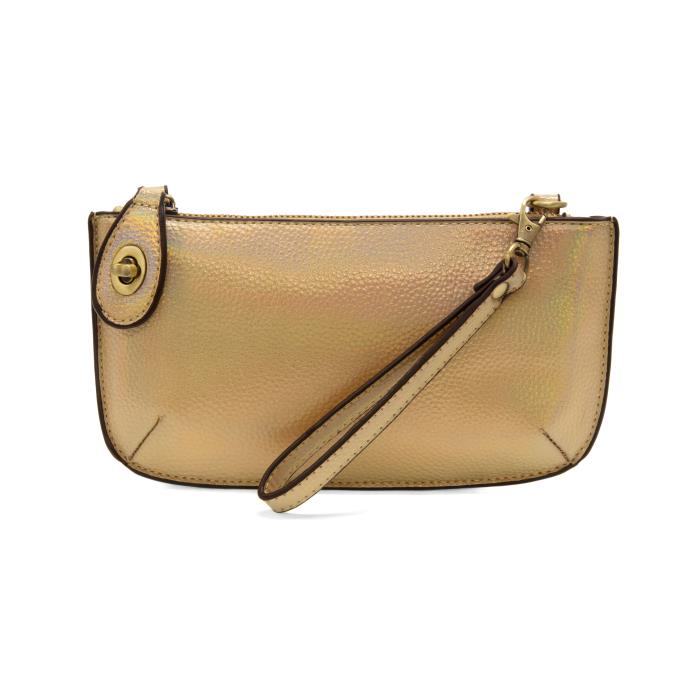 Crossbody Wristlet Clutch - Vegan Leather