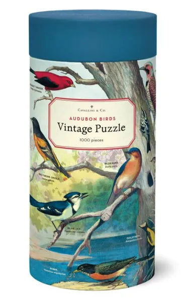 Audubon Birds - 1,000 Piece Vintage Puzzle