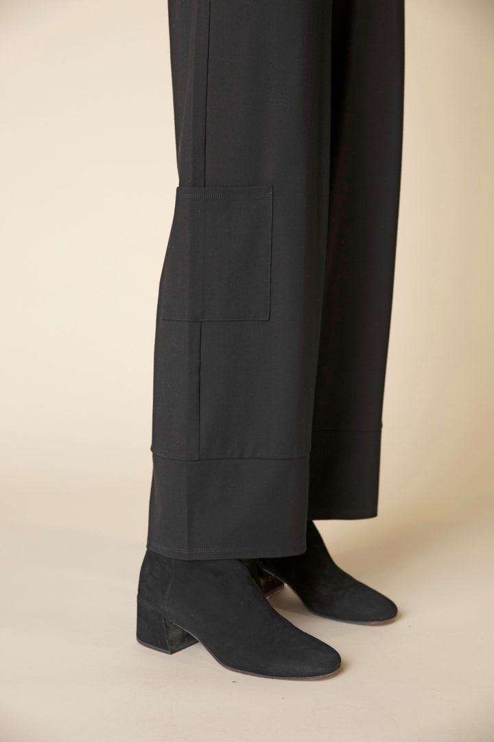 Core Travel Solid Arty Pant in Black