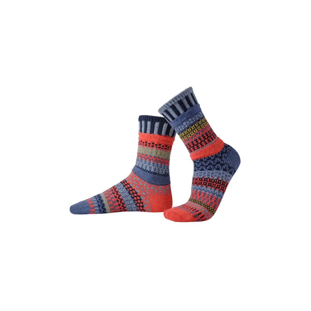 Crew Socks in Masala: Size Medium