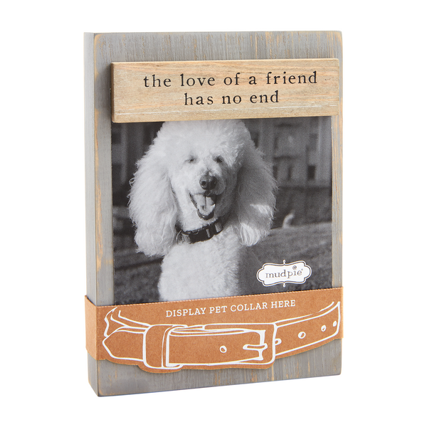 Dog Collar Frame - The Love of A Friend